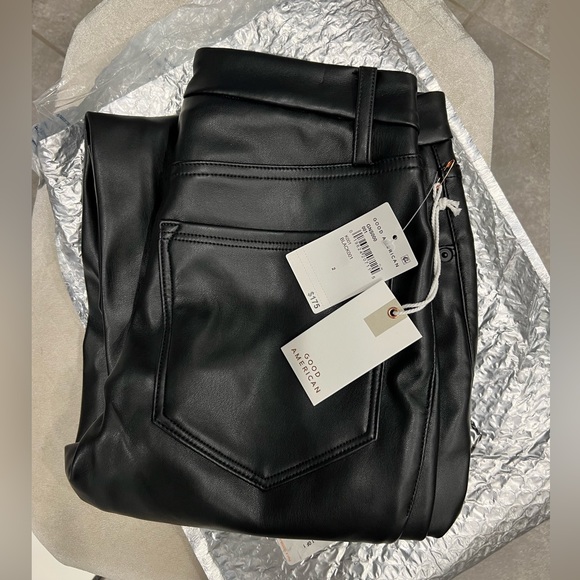 COPY - Good American better than leather icon pants - Picture 3 of 3